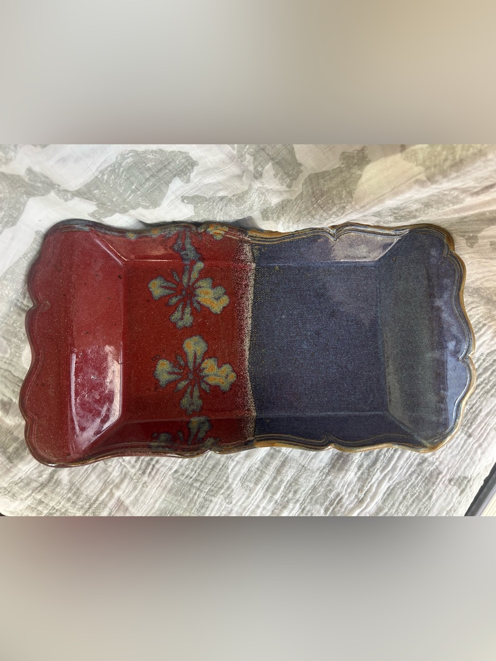 Studio Pottery Platter Large